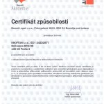 Certifikátzpůsobilosti Baumit